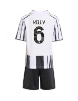 Juventus Lloyd Kelly #6 Domácí dres pro děti 2025-26 Krátký Rukáv (+ trenýrky)